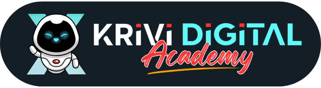 Krivi Digital Academy Logo - Best AI Digital Marketing Institute Lucknow